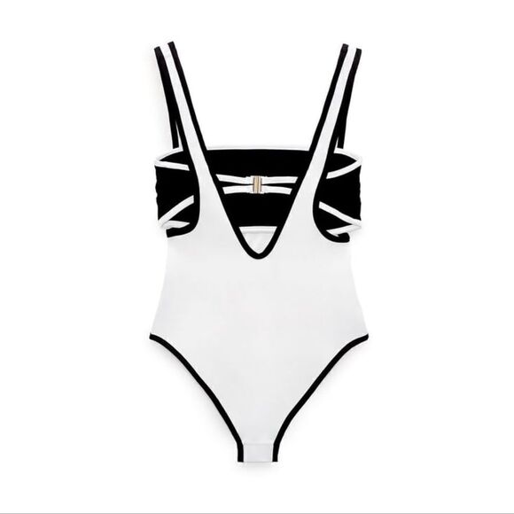 NWT ZARA BARBIE™ MATTEL 2 IN 1 BARBIE™ MATTEL SWIMSUIT OLD MONEY STYLE - Picture 9 of 12